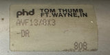 PHD Tom Thumb AVF13/8X3-DR Pneumatic Air Cylinder 1-3/8" Bore 3" Stroke