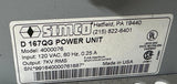 Simco D-167QG Static Eliminator Power Unit W/ Air Gun 120VAC 60 HZ 7KV 4000076