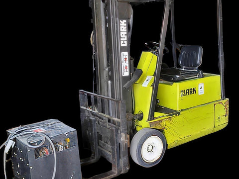 Clark TM15 48V Electric Forklift 2530 LB Capacity 170" Lift Height w/ Charger Business & Industrial:Heavy Equipment, Parts & Attachments:Heavy Equipment:Forklifts & Telehandlers Surplus Select   