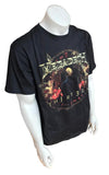 Anvil Men's Megadeth Band Thirteen Graphic Black Short Sleeve Shirt Size Large