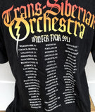 Anvil Men's Trans-Siberian Orchestra Winter Tour 2011 Black Shirt Size Large