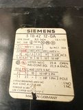 Siemens 3TB42 12-0A Contactor 3 Pole Breaking 600 VAC