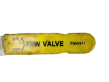 FNW Valve FNW411 Ball Valve 1-1/4" 600 WOG 150WSP Brass