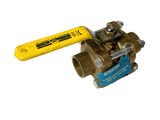 Milwaukee Valve 600 WOG Ball Valve 1" 150WSP