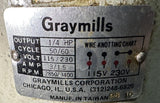 Graymills 1/4 HP Coolant Pump & Tank 1/4 HP 115/230V 40" x 12" x 9"