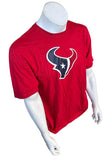 Nike Men's Houston Texans Andre Johnson 80 Red Short Sleeve Shirt Size Large