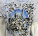 Universal Studios Men's Transformers Optimus Prime Gray Shirt Size Large