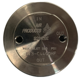 Air Products E13-C440DHF In-Line Regulator 500 PSI Inlet Pressure