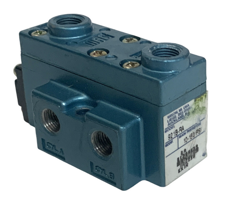 MAC Valves Inc. 921B-RA Solenoid Valve 10-150 PSI Business & Industrial:Hydraulics, Pneumatics, Pumps & Plumbing:Valves & Manifolds:Other Valves & Manifolds MAC Valves Inc   