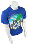 Disney Men's I'm Going On Disney Cruise Line Blue Short Sleeve Shirt Size Medium