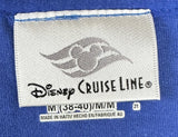 Disney Men's I'm Going On Disney Cruise Line Blue Short Sleeve Shirt Size Medium