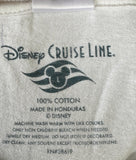 Disney Men's Cruise Lines Canada 2012 NE Coast White Long Sleeve Shirt Large