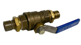 Everbilt 116-2-1-EB Lead Free Brass Ball Valve Threaded 1"