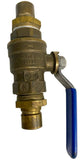 Everbilt 116-2-1-EB Lead Free Brass Ball Valve Threaded 1"