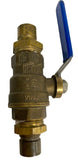 Everbilt 116-2-1-EB Lead Free Brass Ball Valve Threaded 1"