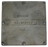 OZ Gedney YF-080806 Cast Iron Junction Box 8" X 8" X 6"