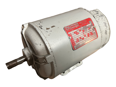 Delco 2J8227HCR AC Electric Motor 3/4 HP 1750 RPM 56 Frame 220-460V 3 Phase