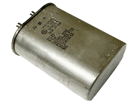 General Electric 21L83 Dielektrol Capacitor 7.5uf 360VAC 60Hz 35-204700-53