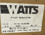 Watts R119-12JK/M2 Pneumatic Pressure Pilot Regulator 1-1/2" NPT