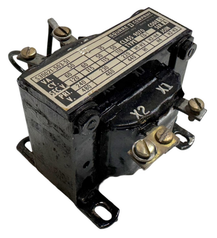 Square D S30021-503-51 Control Transformer Class 9070 Type E0-1 220/480 V