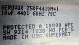 Aerovox Z50P4410M41 Capacitor 10 uF 440V 60HZ 70C