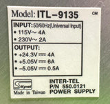 Inter-Tel 550.0121 Amp Power Supply 4A