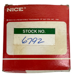 NICE 1641DCTNTG18 Radial & Deep Groove Ball Bearing 1.000" X 2.000" X 0.5625"