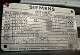 Siemens DutyMax RGZFSD Electric AC Motor 15 HP 1750 RPM 256TDV 460V 3 Phase