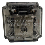 Lot of (2) Potter & Brumfield KRPA-11AG-120 General Purpose Relay 120V 50/60Hz