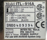 Inter-Tel Axxess ITL-916A Power Supply Quad Power Ports 50/60Hz 550.0116