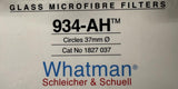 Whatman 934-AH Glass Microfibre Filters 37mm Circles 1827 037