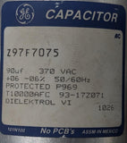 General Electric Z97F7075 Capacitor 90uF 370V 50/60HZ 6% Tolerance Radial