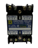 Square D 8501 L0-80 AC Magnetic Relay 600V 8-Pole A600 Nema Series A