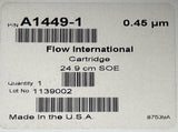 Flow International A1449-1 Filter Element Cartridge 0.45 µm 10"