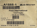 Flow International A1555-1 Filter Element Cartridge Sub Micron 10"