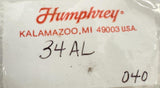 Humphrey 34AL TAC Valve Operator 1.10" x 1.19"