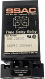 SSAC TRM120A2Z1 Time Delay Relay 120VAC 0.05 TO 1.0 Seconds 8-Pin 1885S45