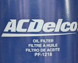 ACDelco PF1218 Engine Oil Filter 25160561