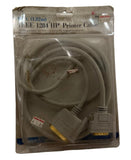 Hewlett Packard 1284 IEEE Printer Cable 6 Ft (1.82m)