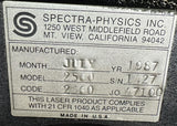 Spectra-Physics Model 2020 Laser w/ 2560 Laser Power Supply Untested