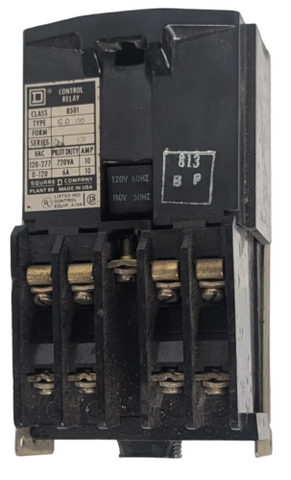 Square D 8501G080 Control Relay Series D 120/277V 10A