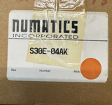 Numatics S30E-04AK Pneumatic Solenoid Valve 1/2" NPT 24 VDC