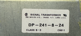 Signal Transformer DP-241-8-24 Power Transformer 100 KVA 115/230VAC 24VDC 4 AMP