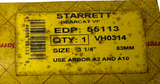 Starrett VH0314 Hole Saw 3-1/4" 83 mm Size HSS Bi-Metal Use For Arbor A2, A10