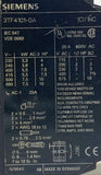 Siemens 3TF4101-0A Contactor 20A 600VAC IEC 947 VDE 0660