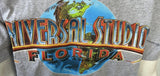 Anvil Men's Universal Studios Florida Gray Short Sleeve Shirt Size Large