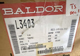 Baldor L3404 Electric AC Motor 1/4 HP 1725 RPM 115/230V Single Phase 34C51-5506