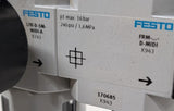 Festo HE-D-MIDI Pneumatic Regulator & Valve Assembly LFR-D-5M-MIDI-A FRM-D-MIDI