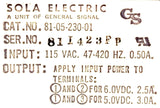 Sola 81-05-230-01 Power Supply Input 115VAC 47-420Hz 0.5A Business & Industrial:Electrical Equipment & Supplies:Power Supplies:Switching Mode Power Supplies Sola   