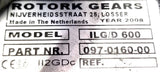 Rotork Gears Man Auto 097-0160-00 Gear Operator ILG-D 600